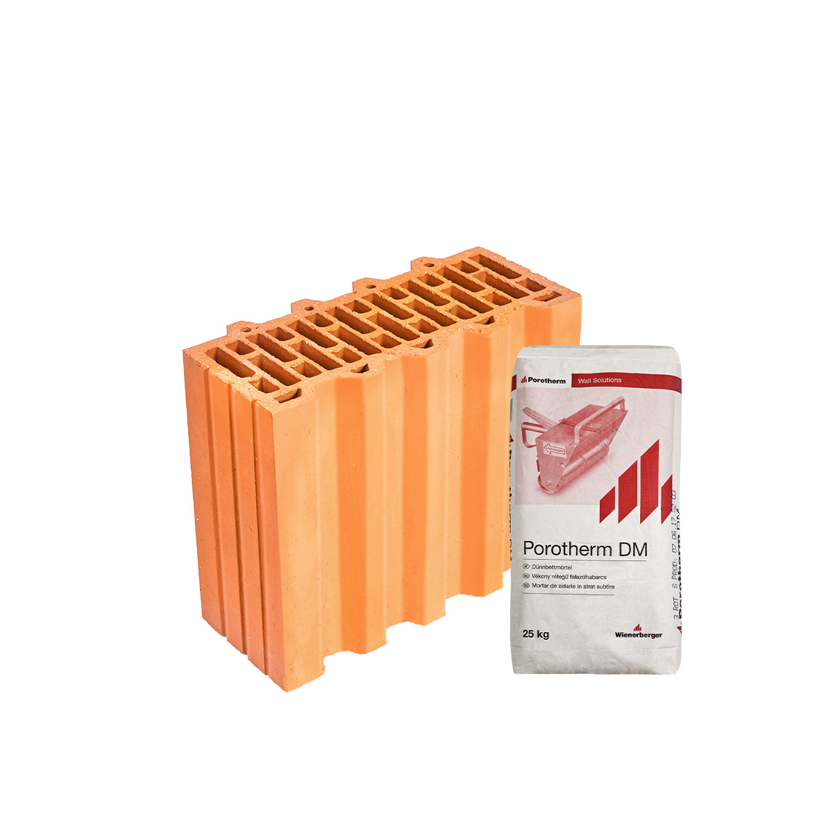 Porotherm 30 feles Rapid tégla