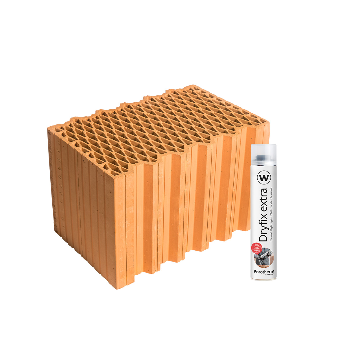 Porotherm 44 X-therm Rapid Dryfix tégla